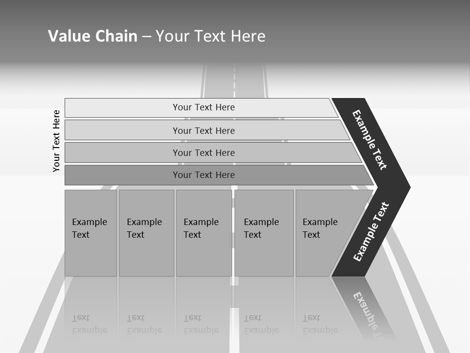 Nowhere View Perspective PowerPoint Template