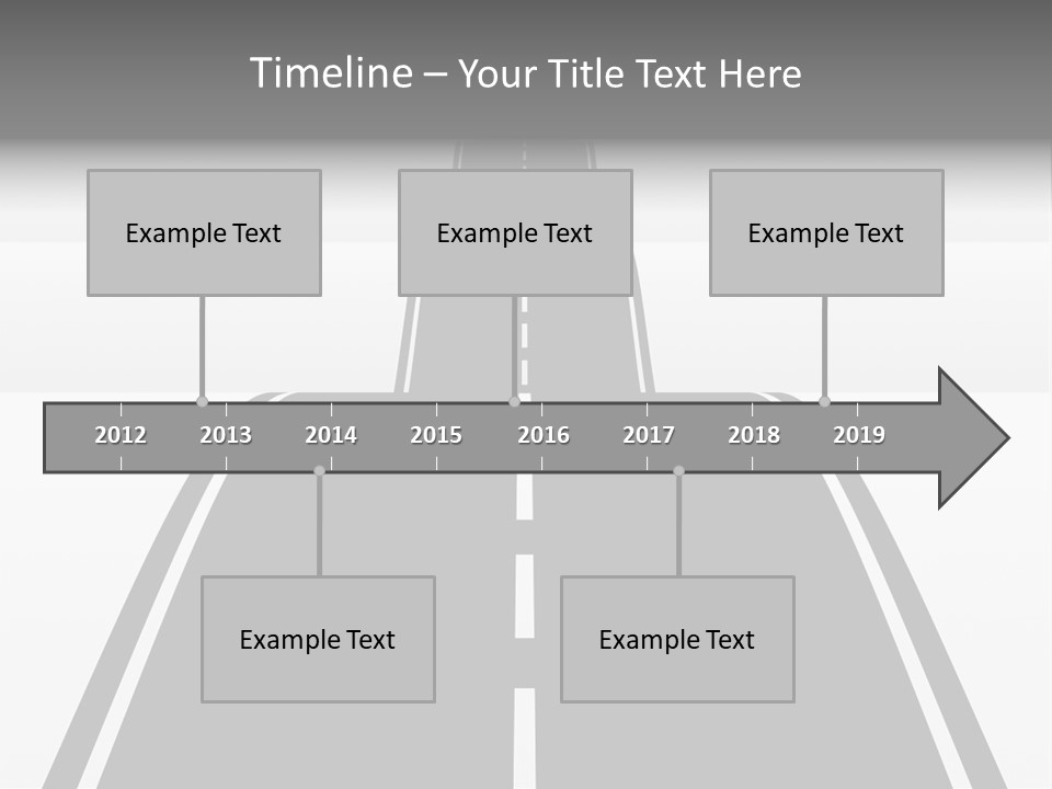 Nowhere View Perspective PowerPoint Template