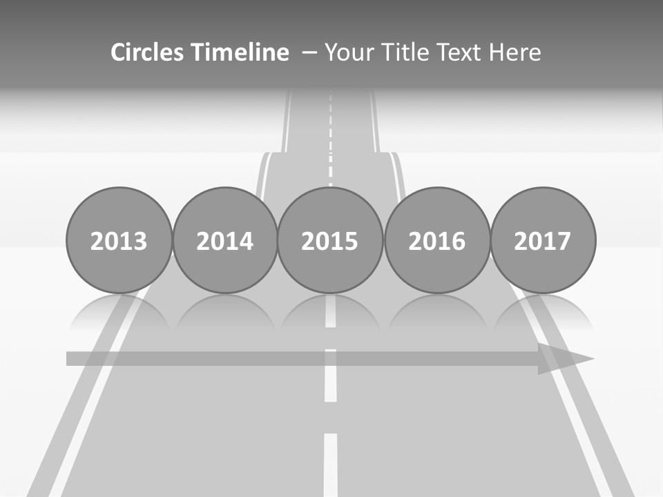 Nowhere View Perspective PowerPoint Template