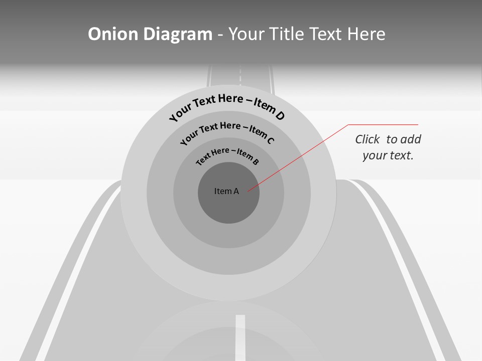 Nowhere View Perspective PowerPoint Template