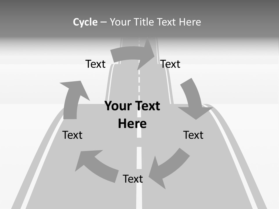 Nowhere View Perspective PowerPoint Template