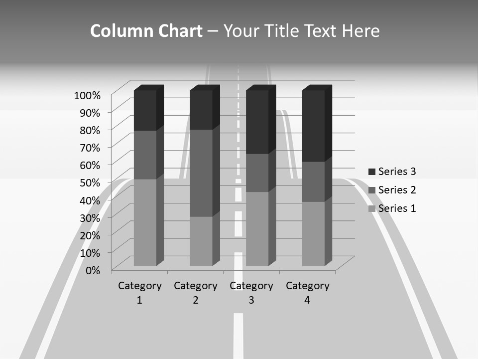 Nowhere View Perspective PowerPoint Template