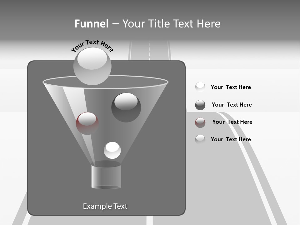 Nowhere View Perspective PowerPoint Template