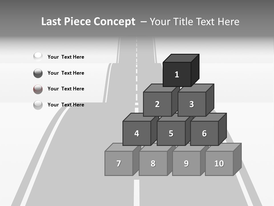 Nowhere View Perspective PowerPoint Template