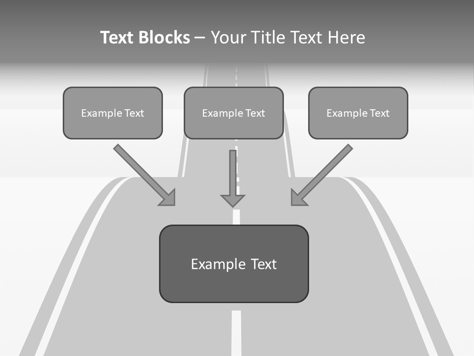 Nowhere View Perspective PowerPoint Template