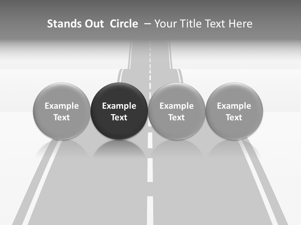 Nowhere View Perspective PowerPoint Template