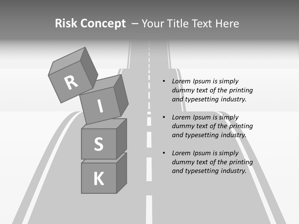 Nowhere View Perspective PowerPoint Template