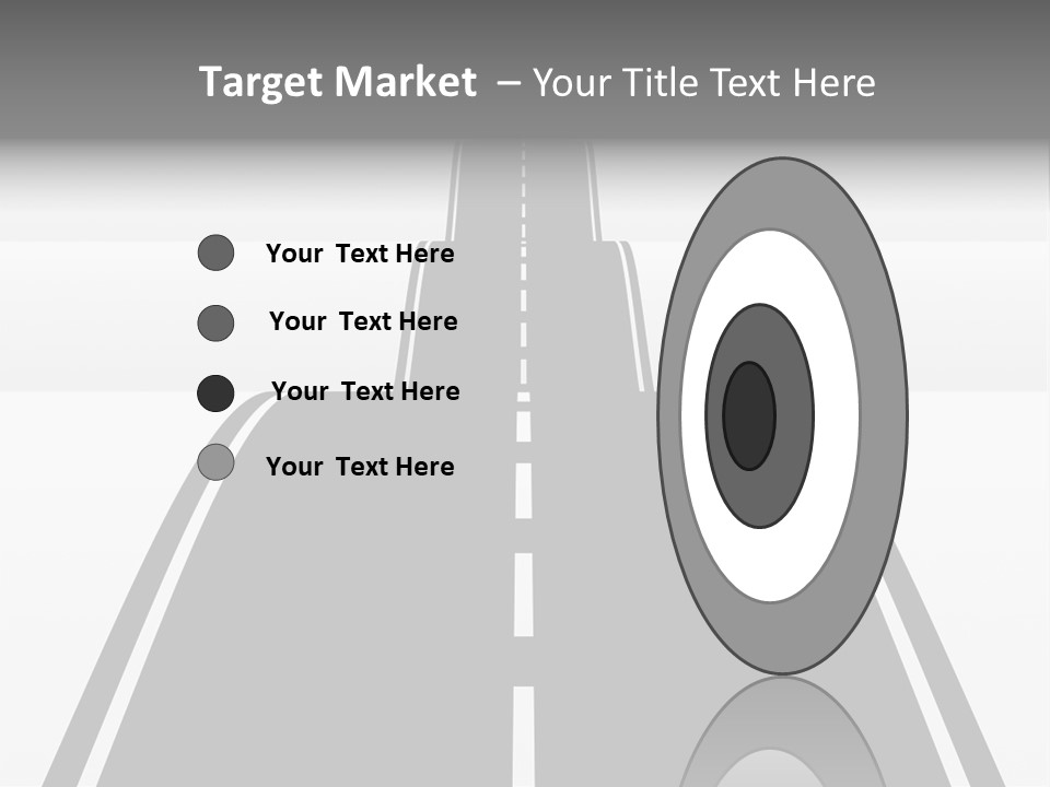 Nowhere View Perspective PowerPoint Template