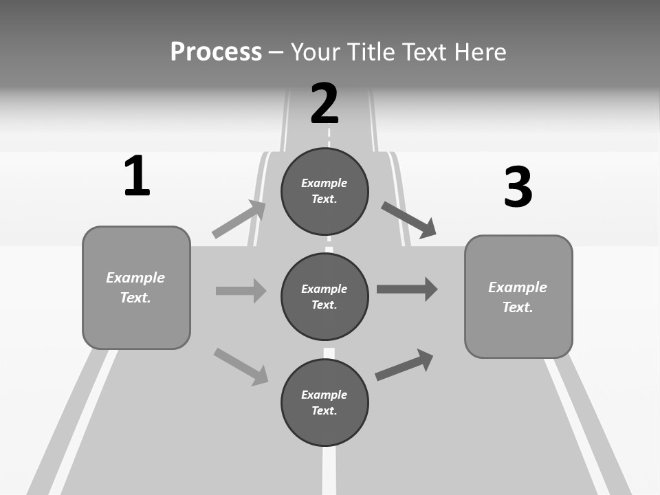 Nowhere View Perspective PowerPoint Template