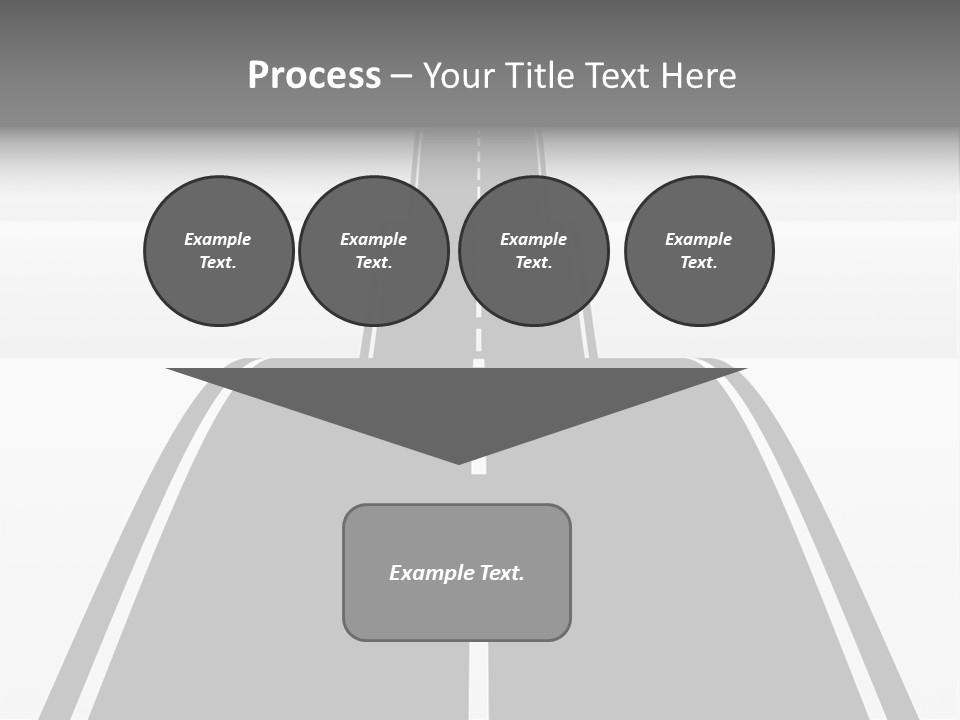 Nowhere View Perspective PowerPoint Template