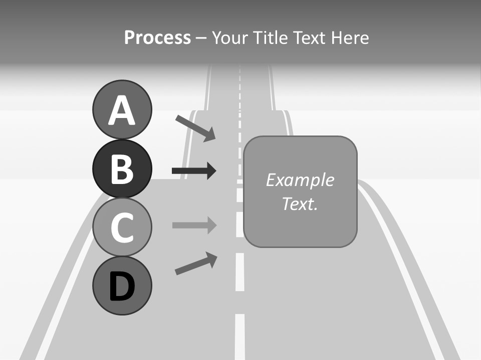 Nowhere View Perspective PowerPoint Template