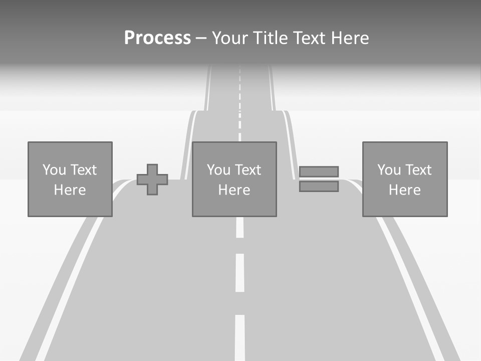 Nowhere View Perspective PowerPoint Template