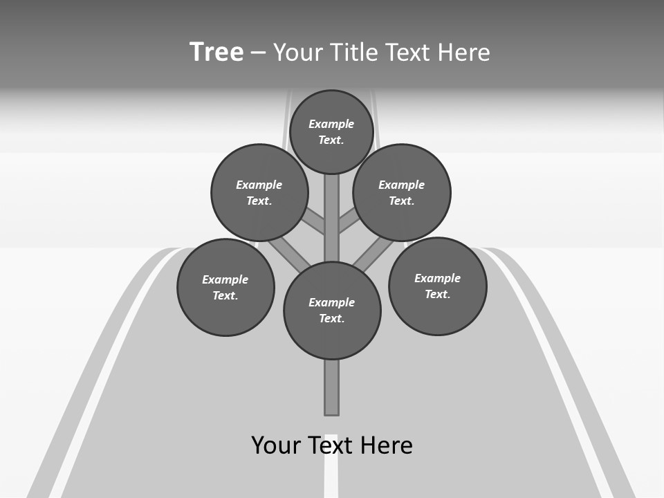 Nowhere View Perspective PowerPoint Template