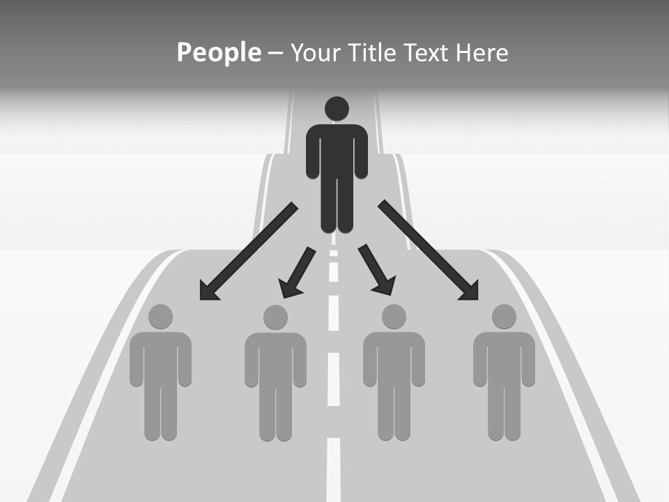 Nowhere View Perspective PowerPoint Template