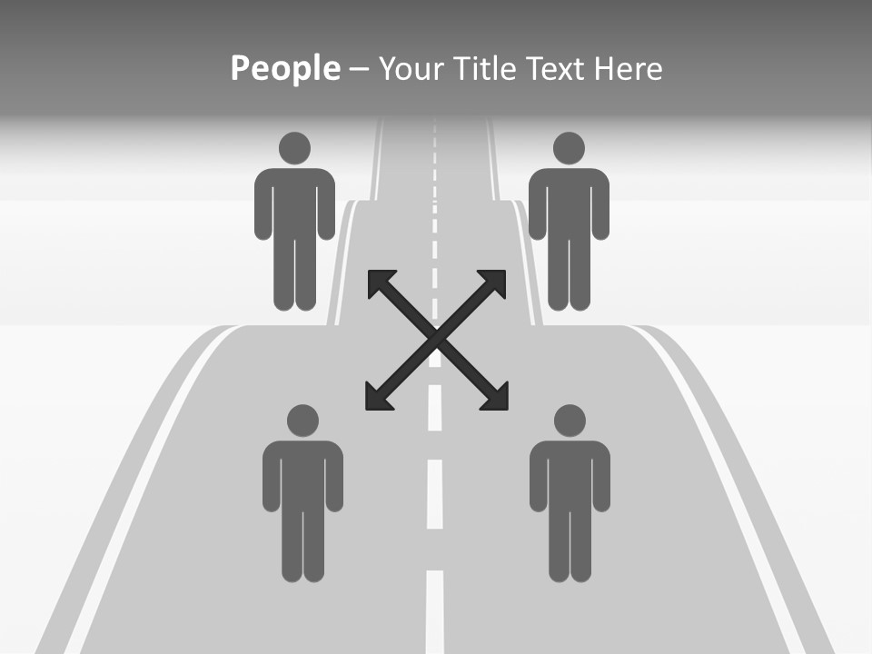 Nowhere View Perspective PowerPoint Template