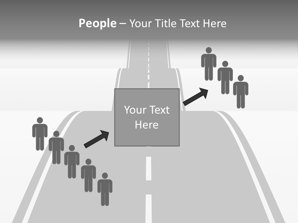 Nowhere View Perspective PowerPoint Template