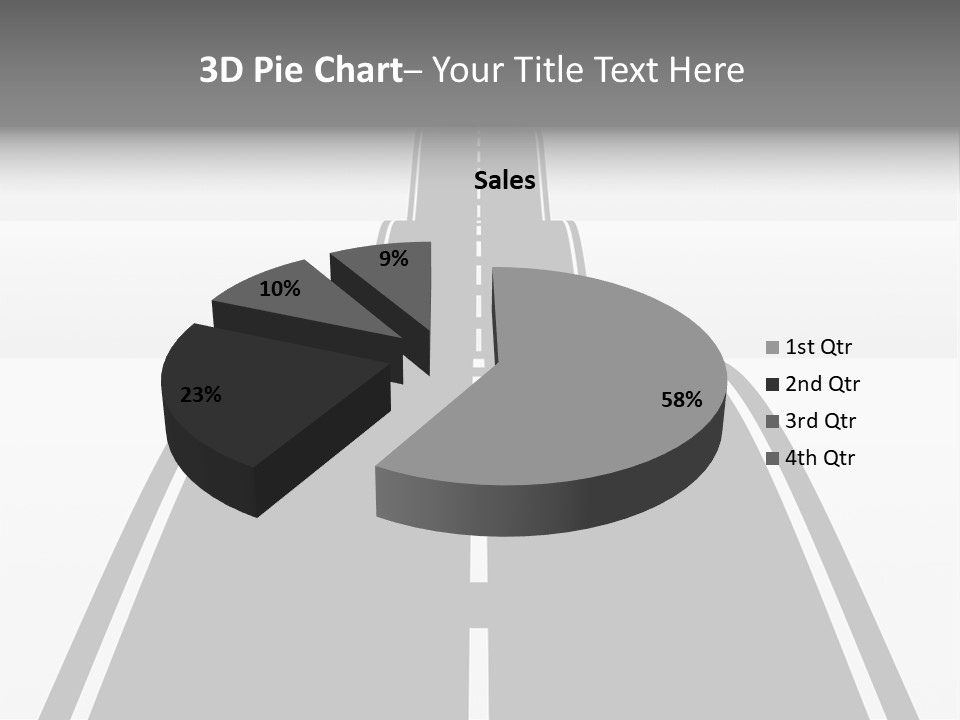 Nowhere View Perspective PowerPoint Template