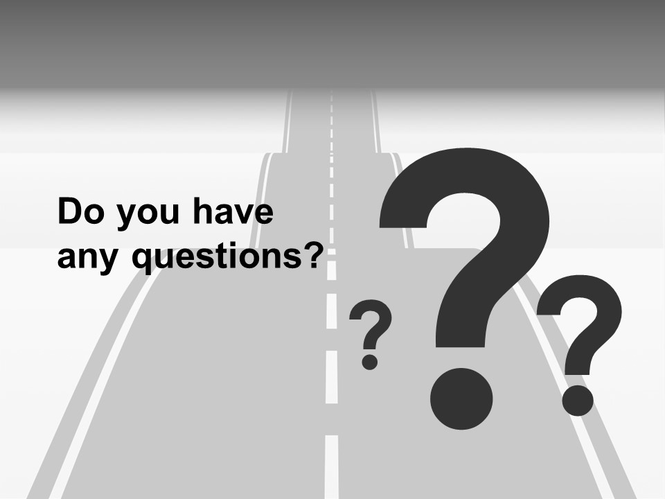 Nowhere View Perspective PowerPoint Template