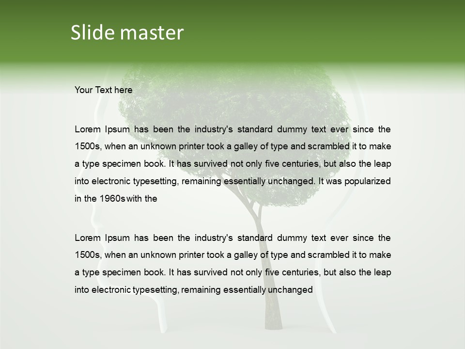 People Ecological Eco PowerPoint Template