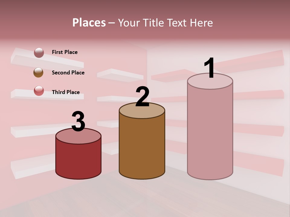 Living Render Illustration PowerPoint Template