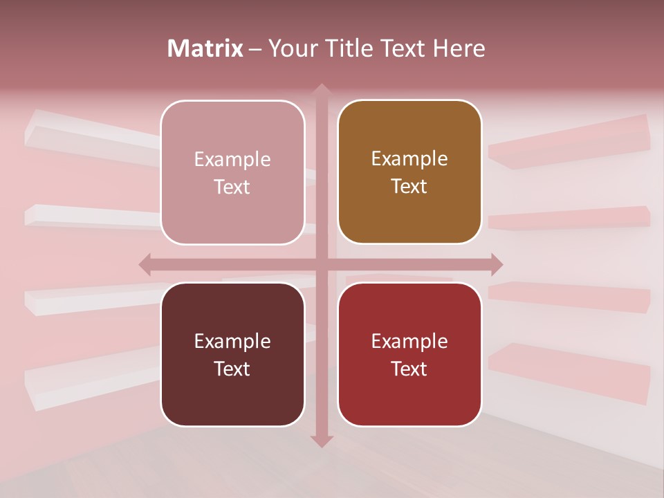 Living Render Illustration PowerPoint Template