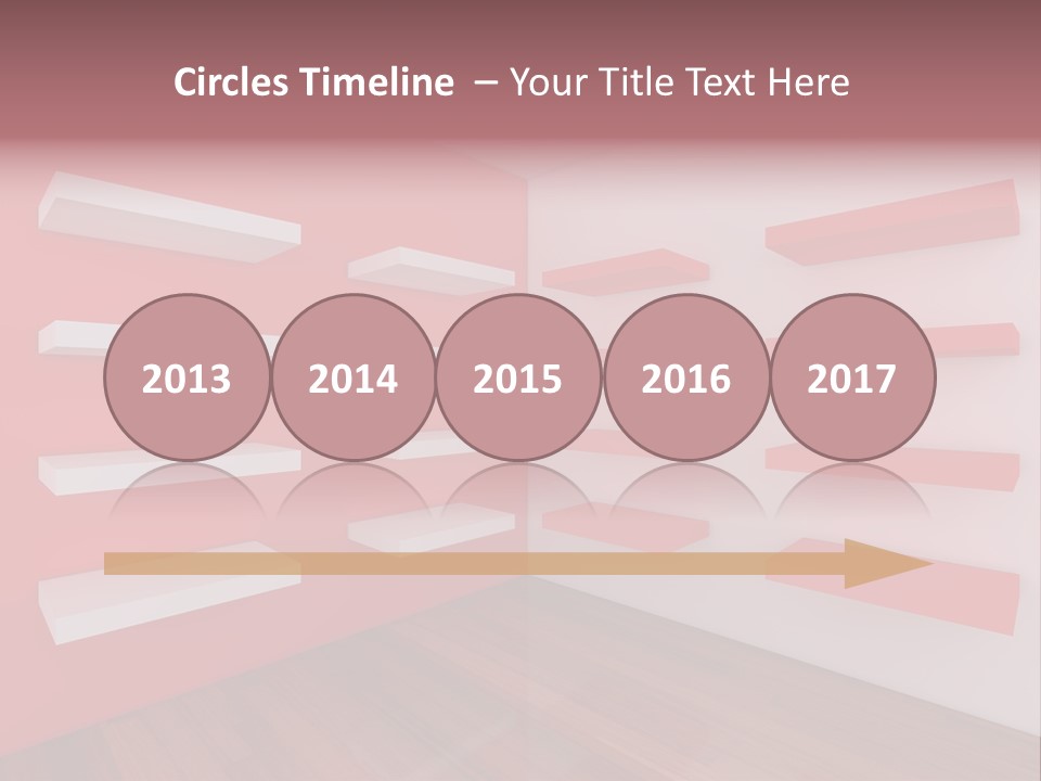 Living Render Illustration PowerPoint Template