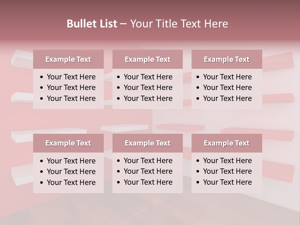 Living Render Illustration PowerPoint Template