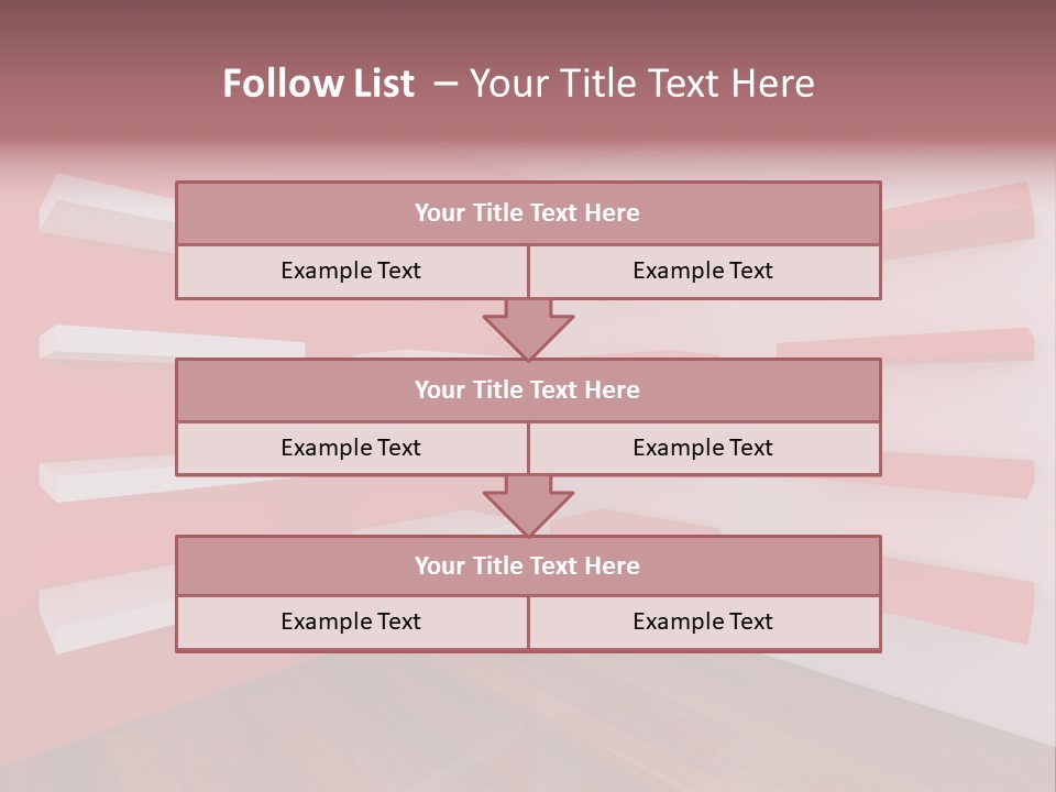 Living Render Illustration PowerPoint Template