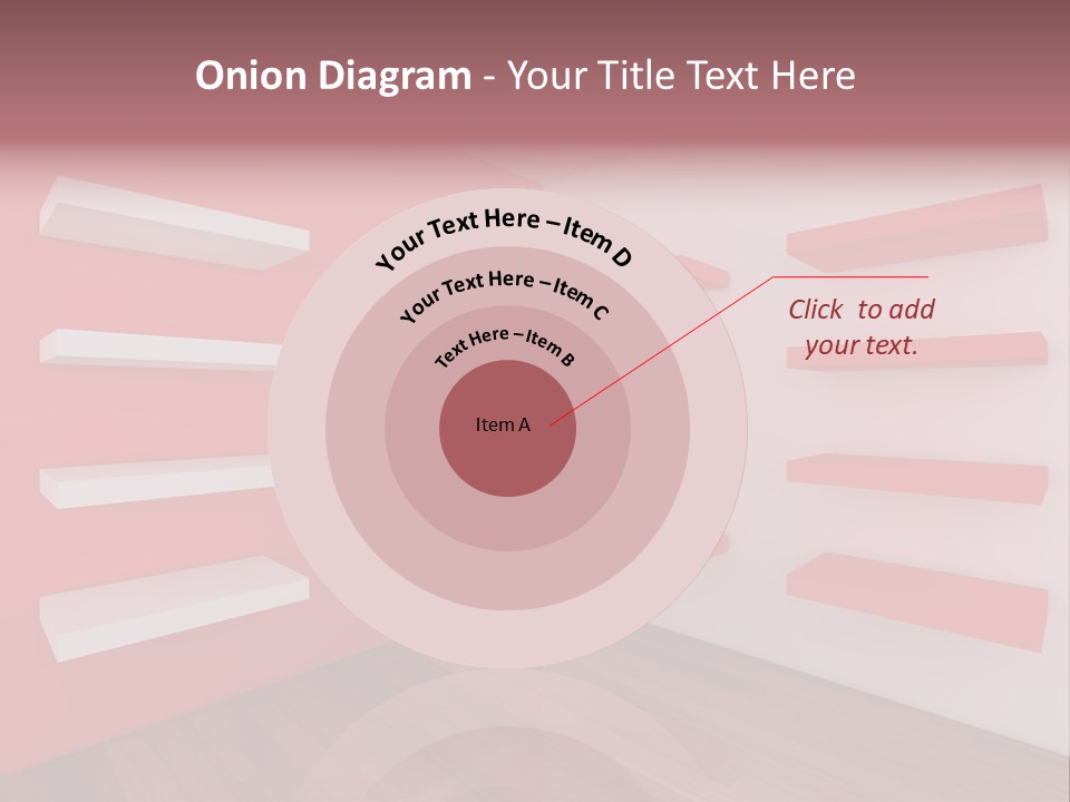 Living Render Illustration PowerPoint Template