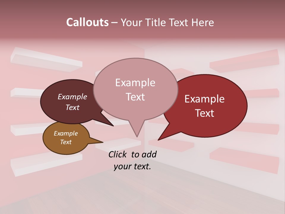 Living Render Illustration PowerPoint Template