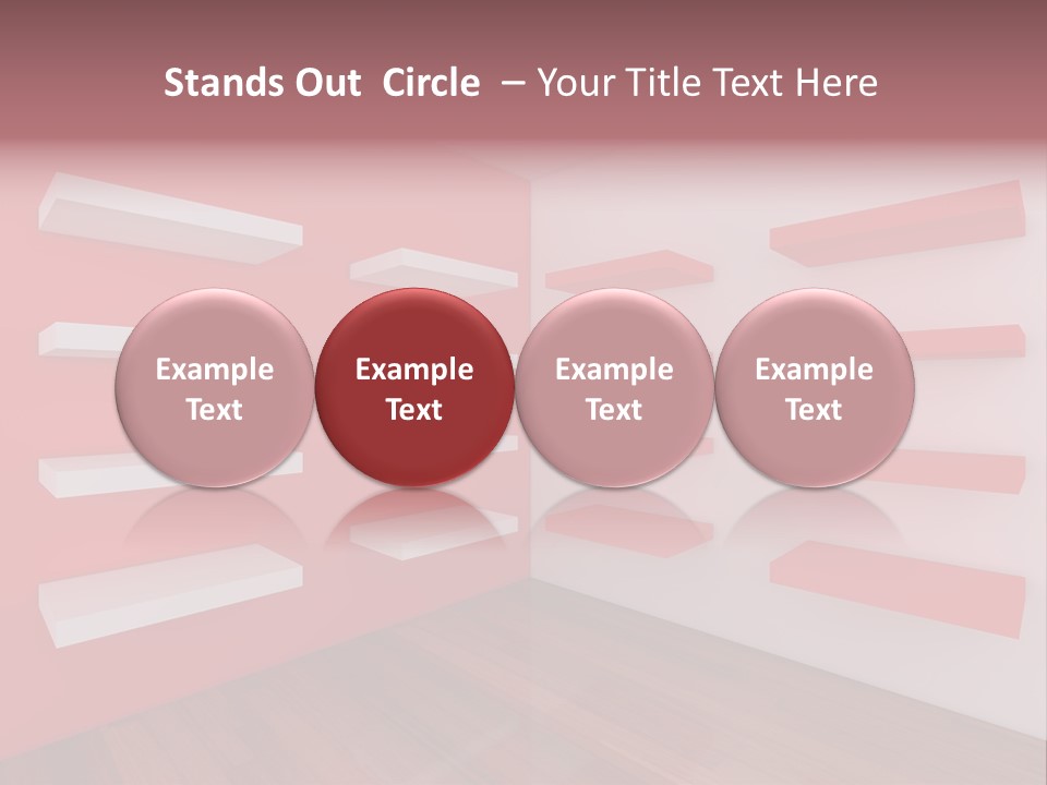 Living Render Illustration PowerPoint Template