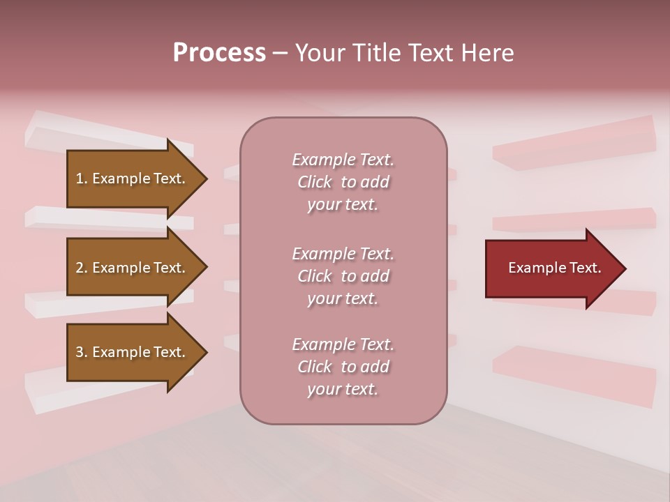 Living Render Illustration PowerPoint Template