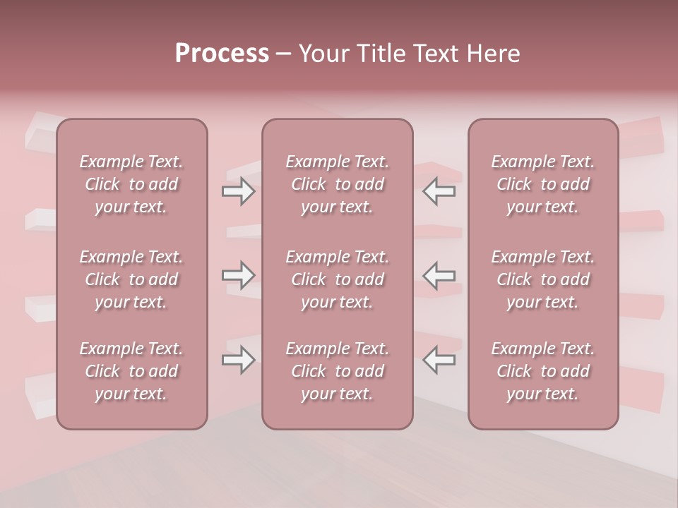Living Render Illustration PowerPoint Template