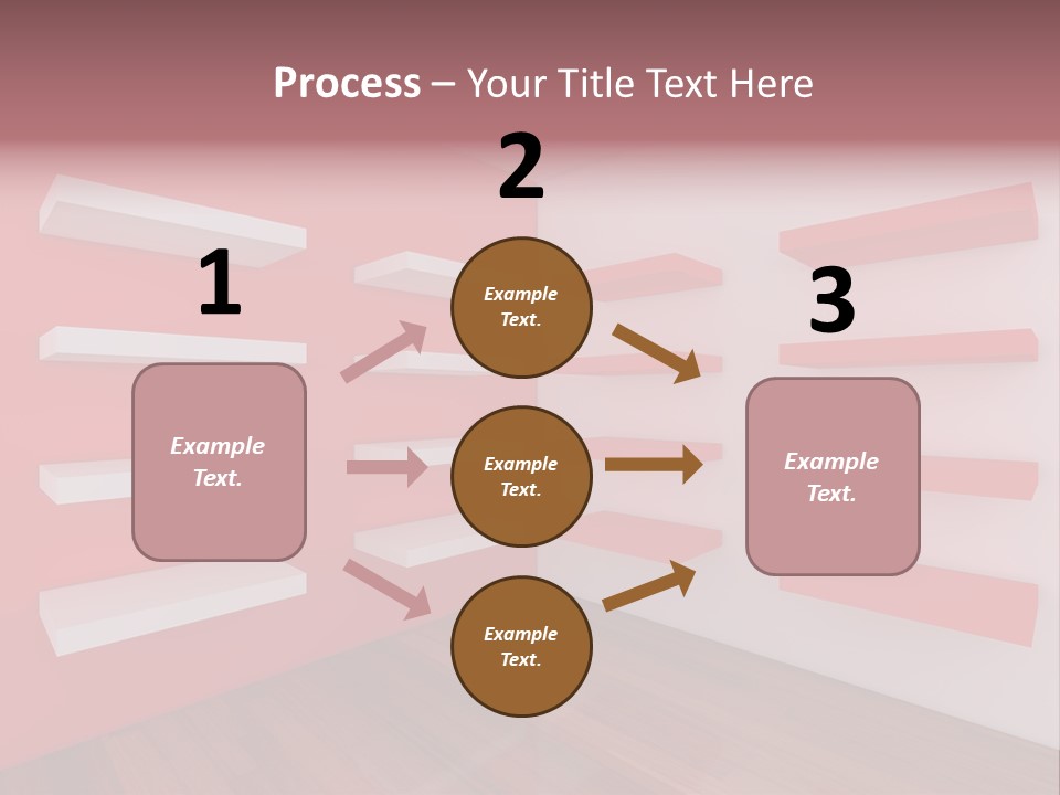 Living Render Illustration PowerPoint Template