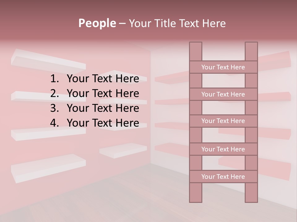 Living Render Illustration PowerPoint Template