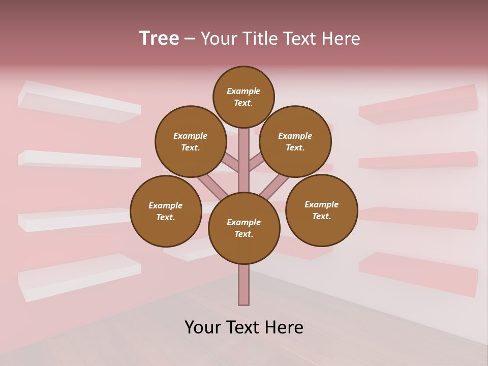 Living Render Illustration PowerPoint Template