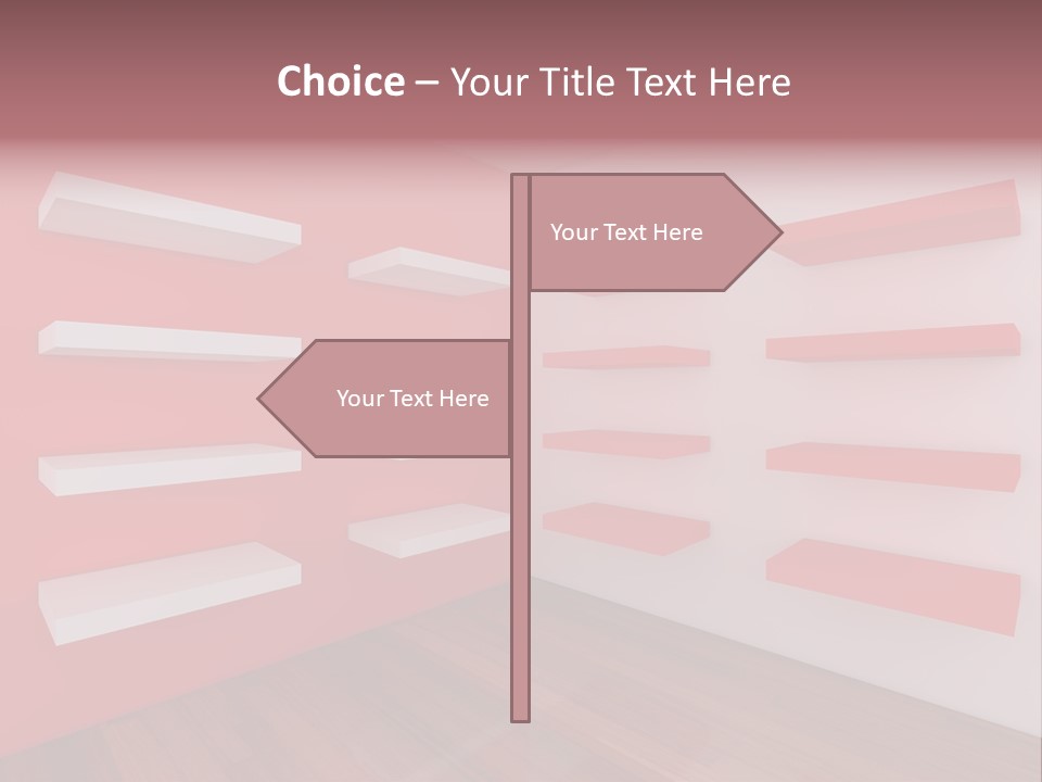 Living Render Illustration PowerPoint Template
