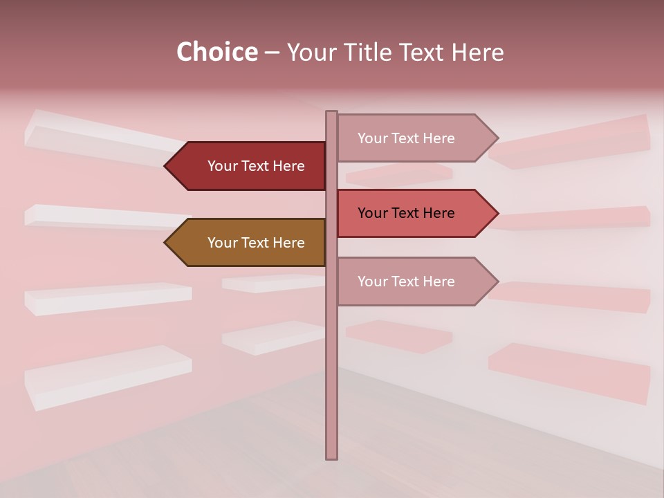Living Render Illustration PowerPoint Template