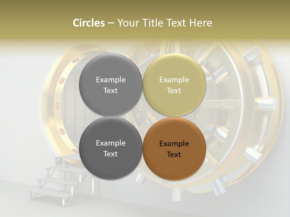 Metal Open Background PowerPoint Template