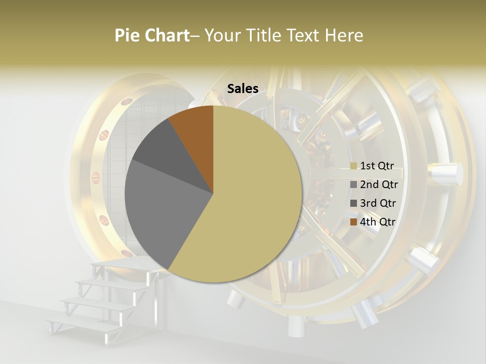 Metal Open Background PowerPoint Template