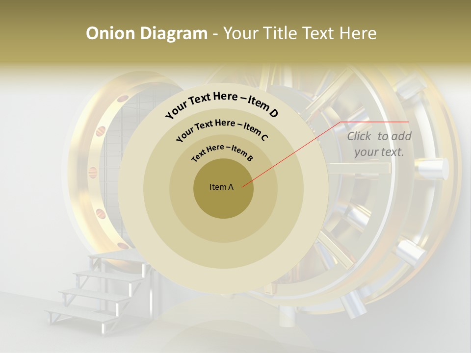 Metal Open Background PowerPoint Template