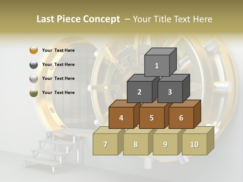 Metal Open Background PowerPoint Template