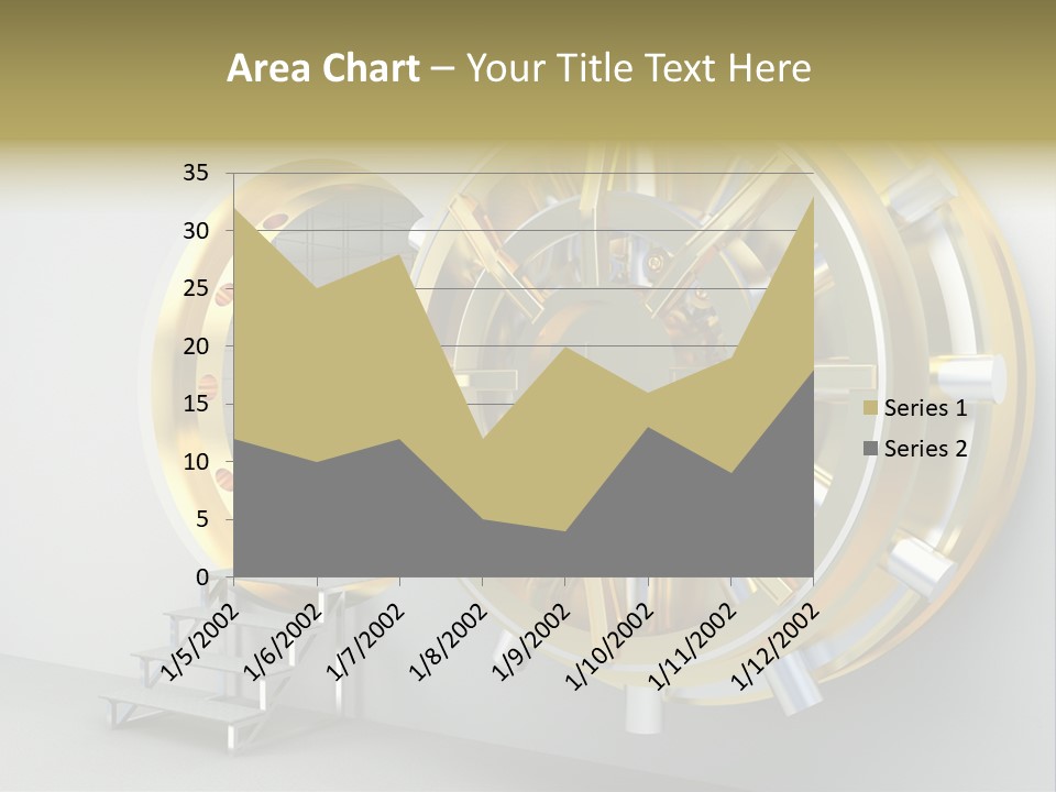 Metal Open Background PowerPoint Template