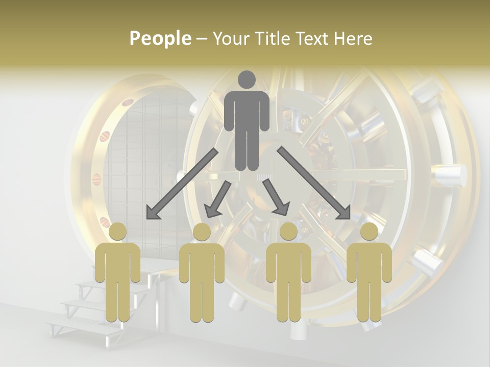 Metal Open Background PowerPoint Template