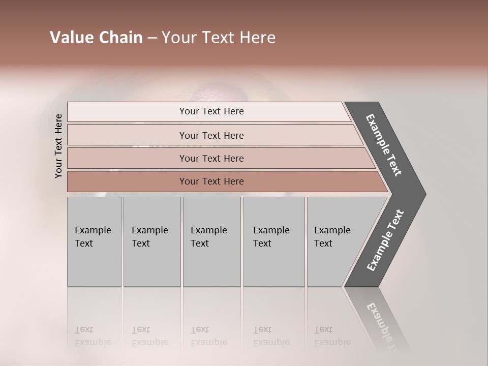 Look Young Eyeshadow PowerPoint Template