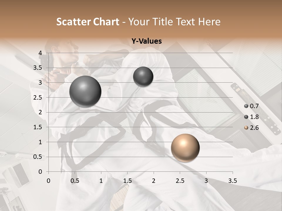 Man Art Combat PowerPoint Template