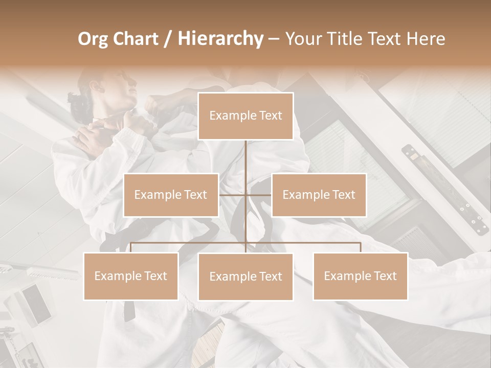 Man Art Combat PowerPoint Template