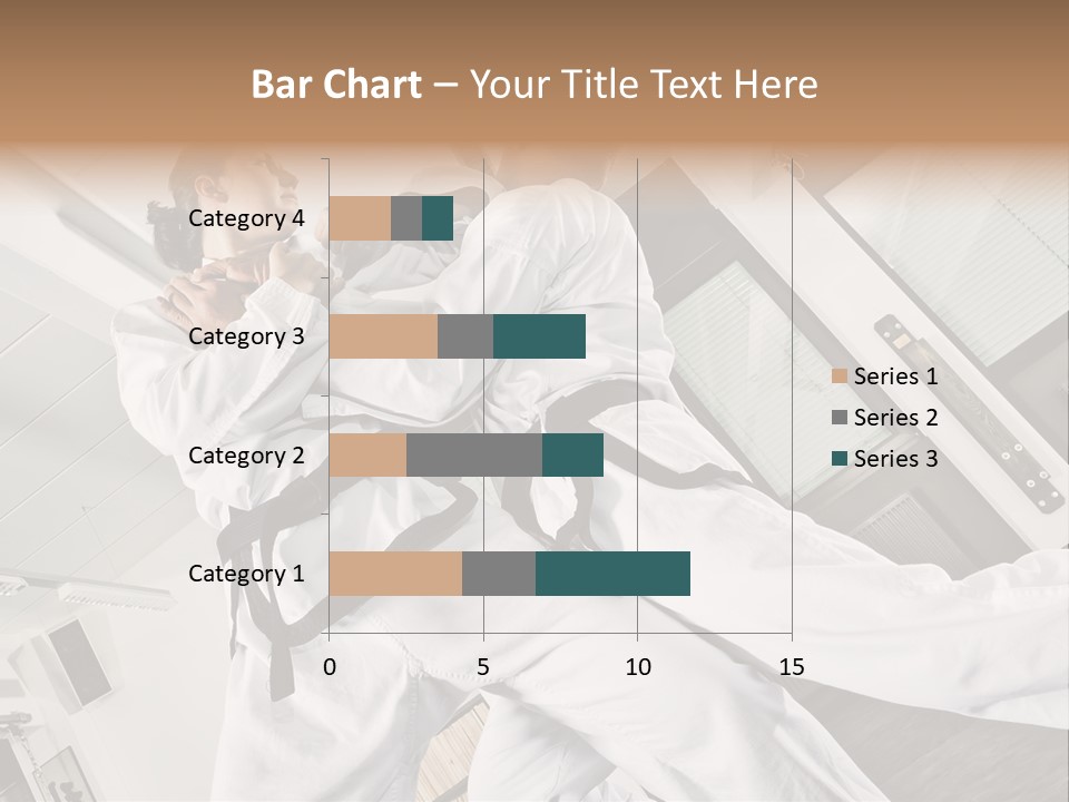 Man Art Combat PowerPoint Template