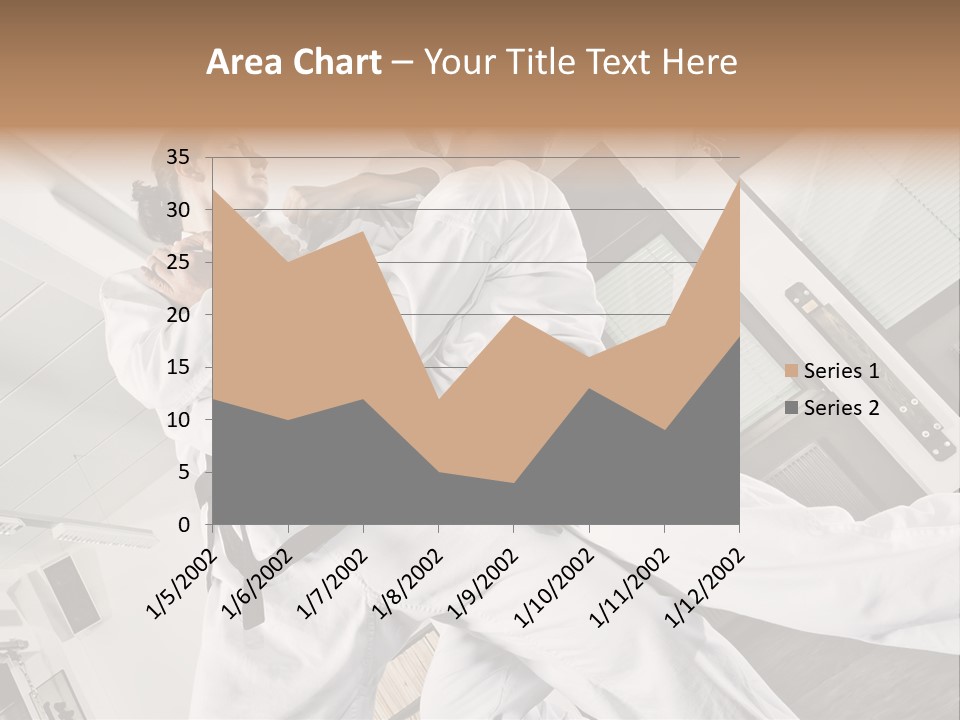 Man Art Combat PowerPoint Template