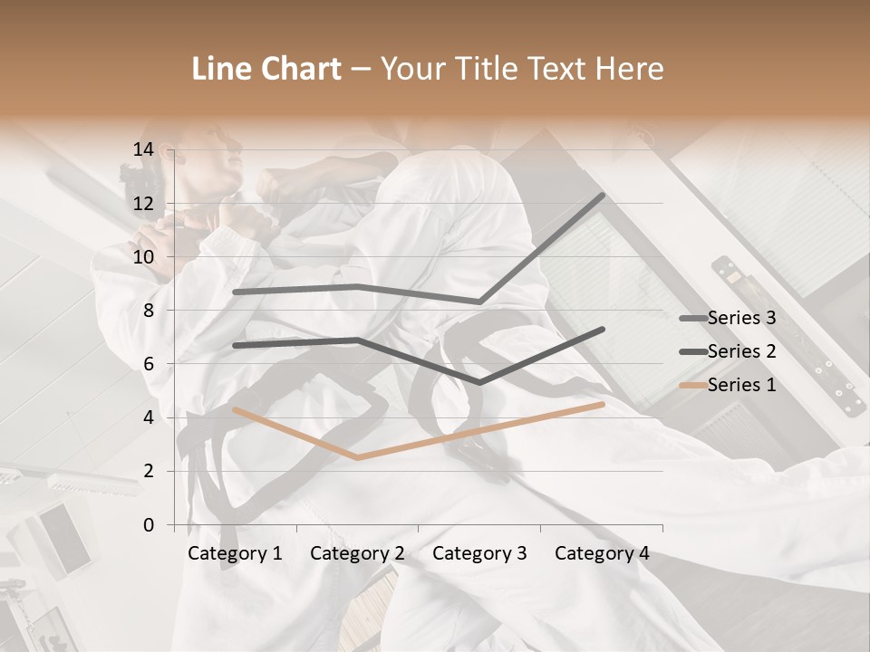 Man Art Combat PowerPoint Template